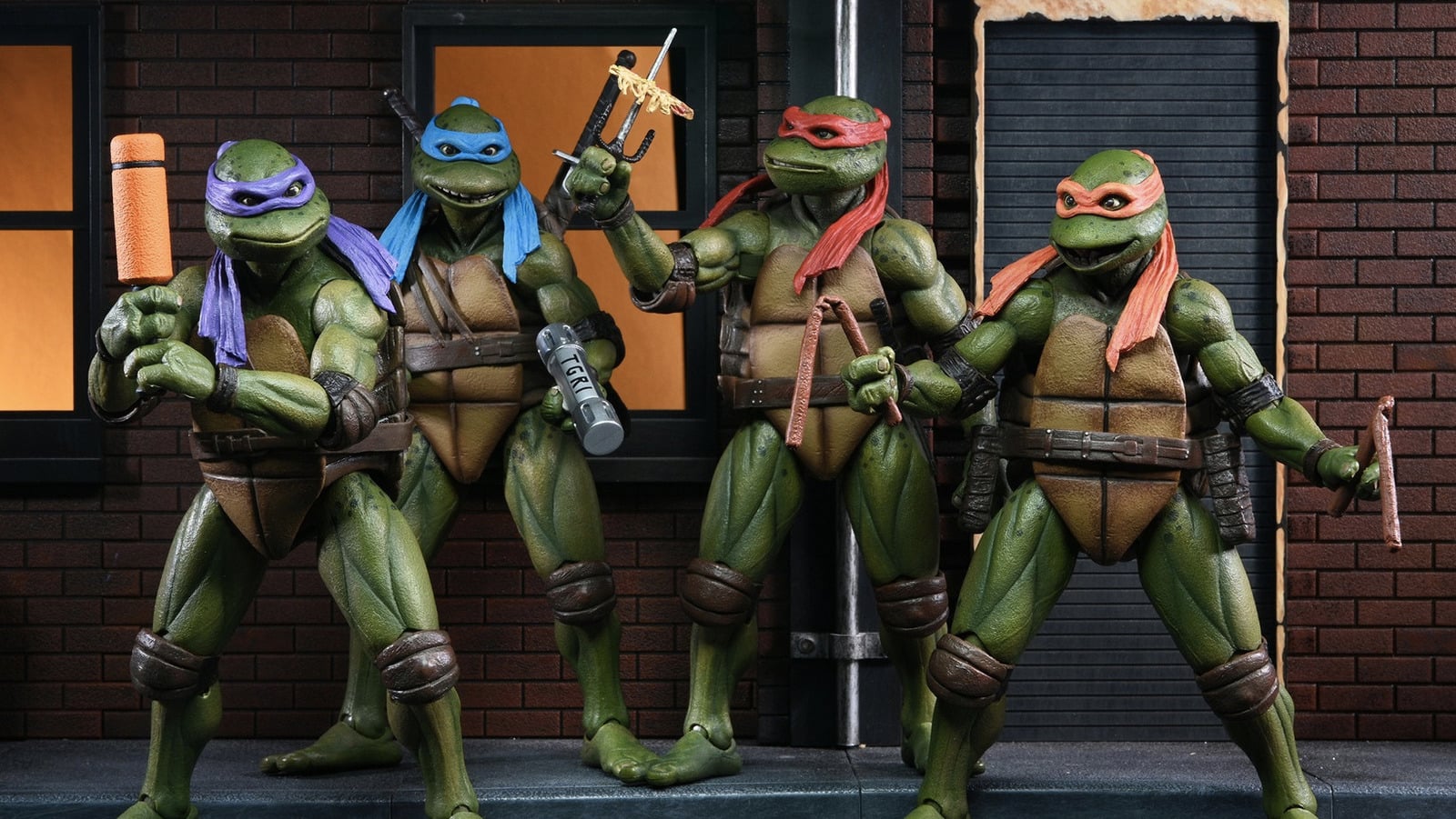 Teenage Mutant Ninja Turtles from NECA